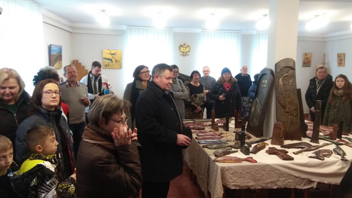 Wernisaż prac Mirosława i Grzegorza Dziewiałtowiczów Wernisaż prac Mirosława i Grzegorza Dziewiałtowiczów