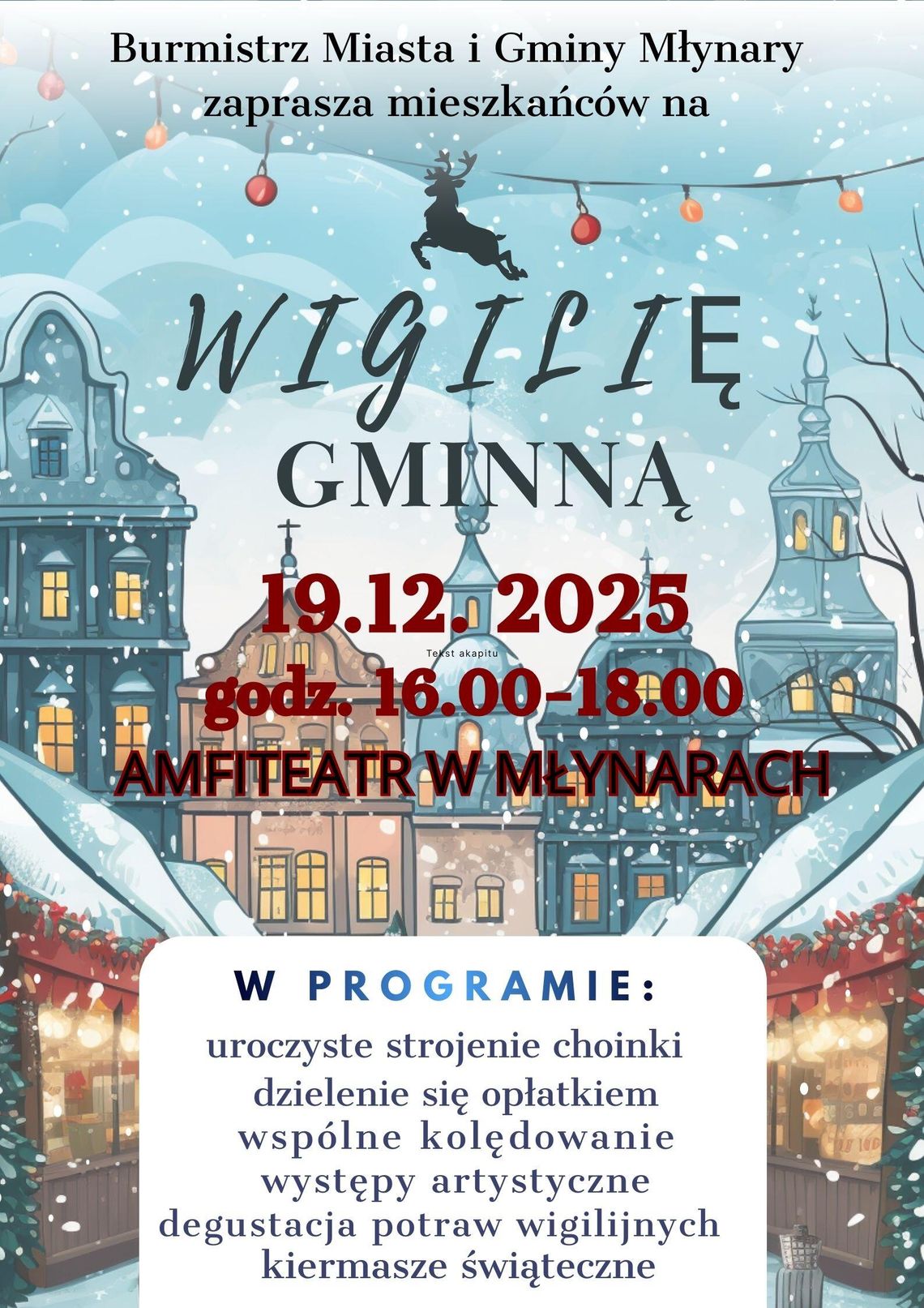 Wigila Gminna.