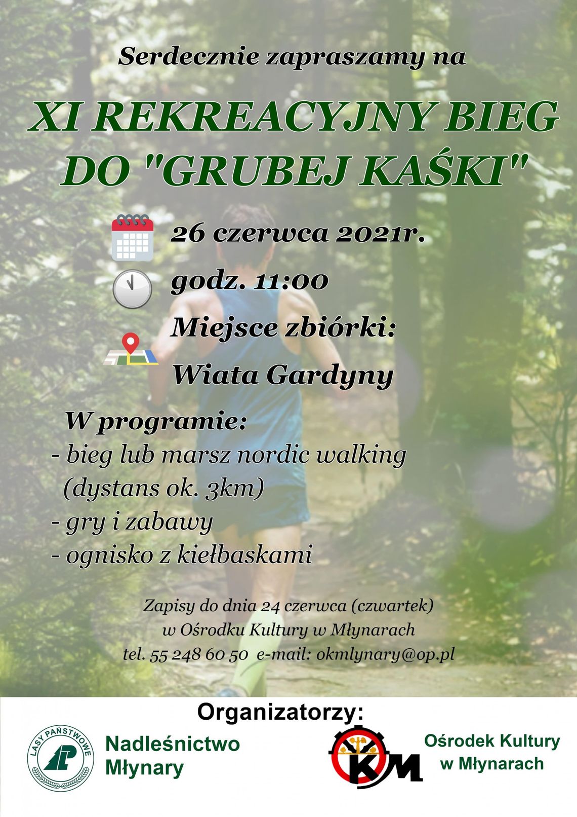 XI Rekreacyjny Bieg do "Grubej Kaśki" XI Rekreacyjny Bieg do "Grubej Kaśki"