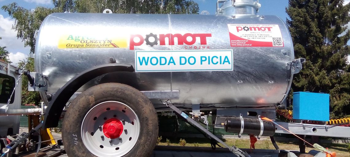 Zakup przyczepy do przewozu wody pitnej. Zakup przyczepy do przewozu wody pitnej.