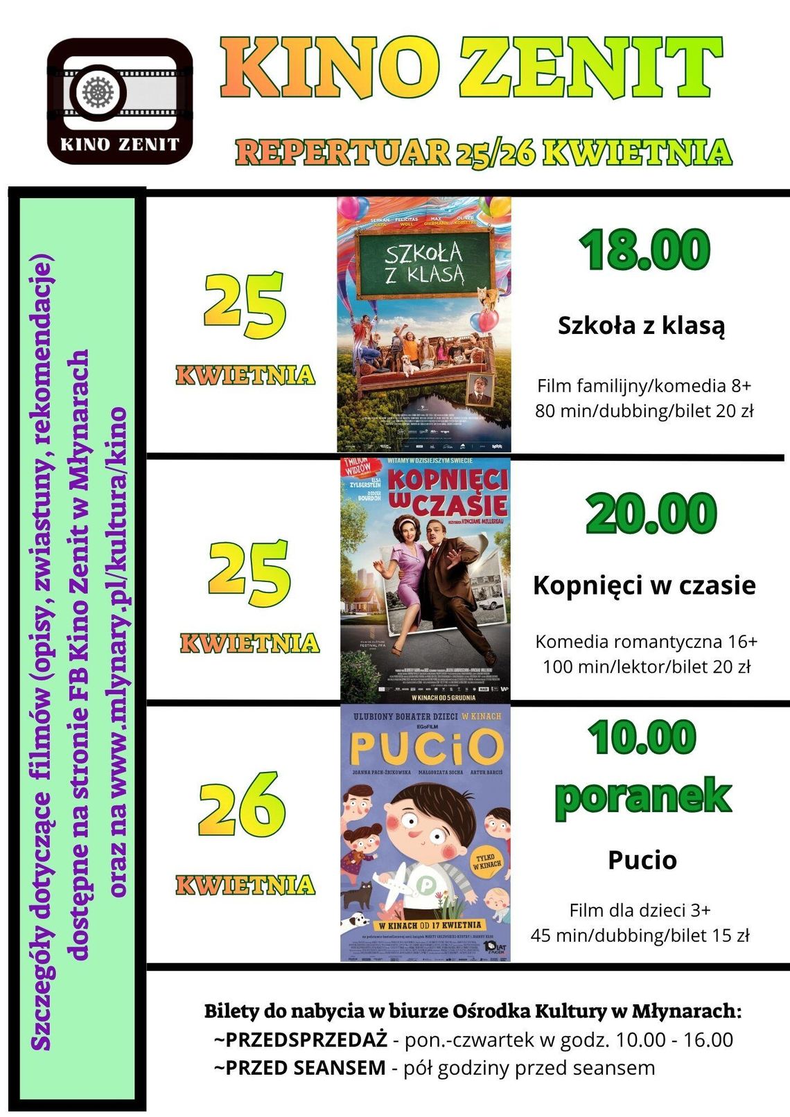 Zapraszamy do Kina Zenit