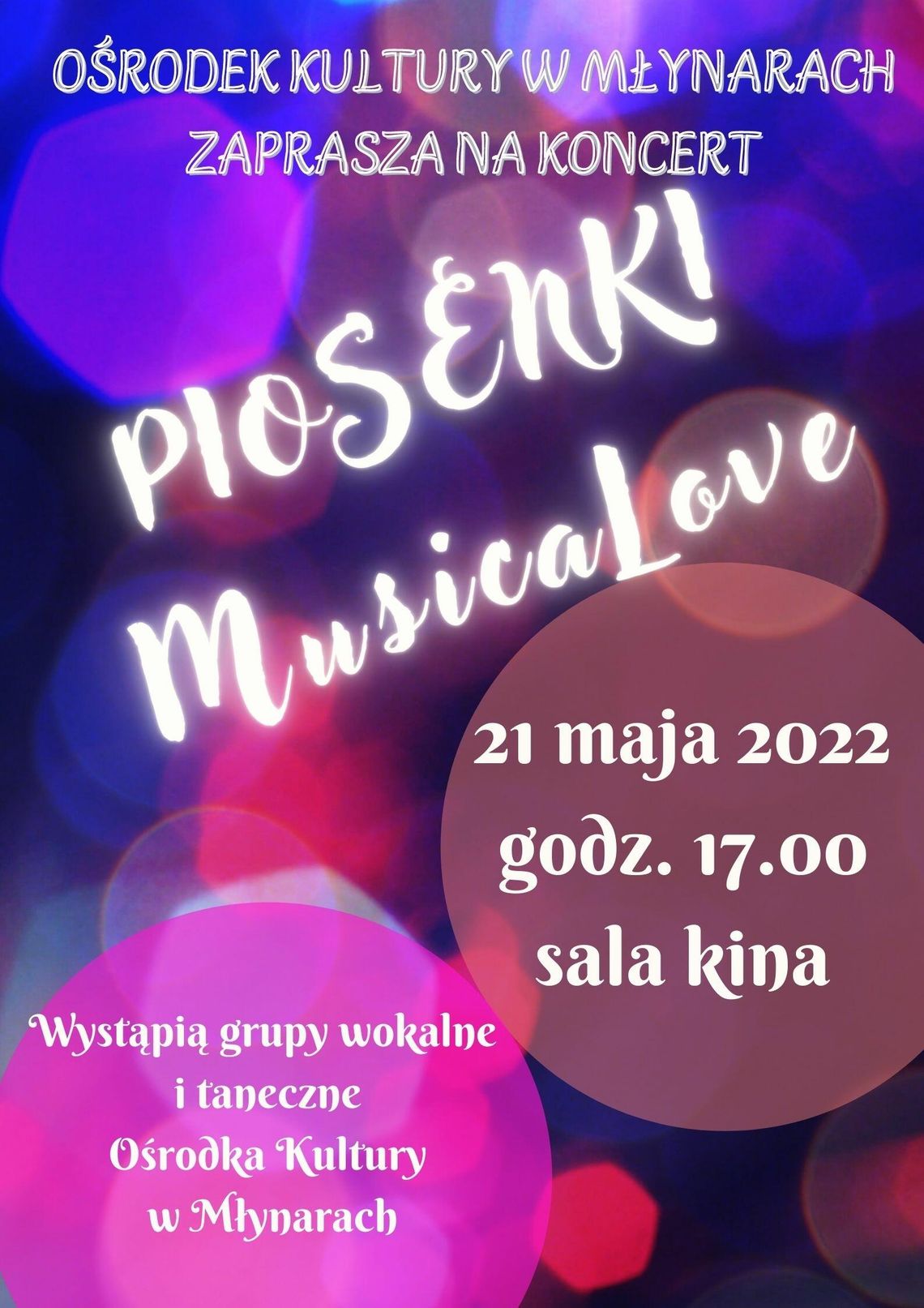 Zapraszamy na koncert. Zapraszamy na koncert.