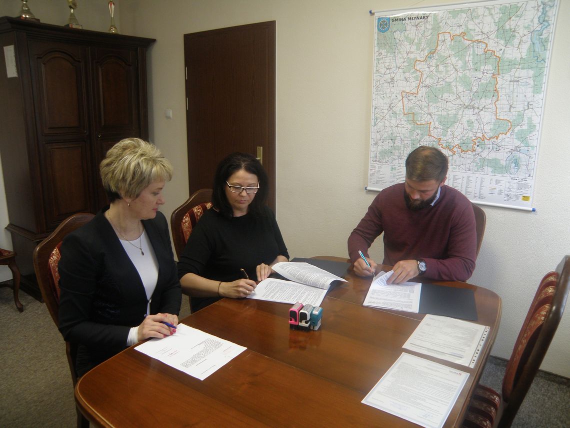 ZAWARCIE UMOWY NA ,,PRZEBUDOWĘ PRZEPUSTU WIELOOKULAROWEGO NA RZ. BAUDZIE W KM 37+200 W MIEJSCOWOŚCI GARDYNY LEŚNICZÓWKA