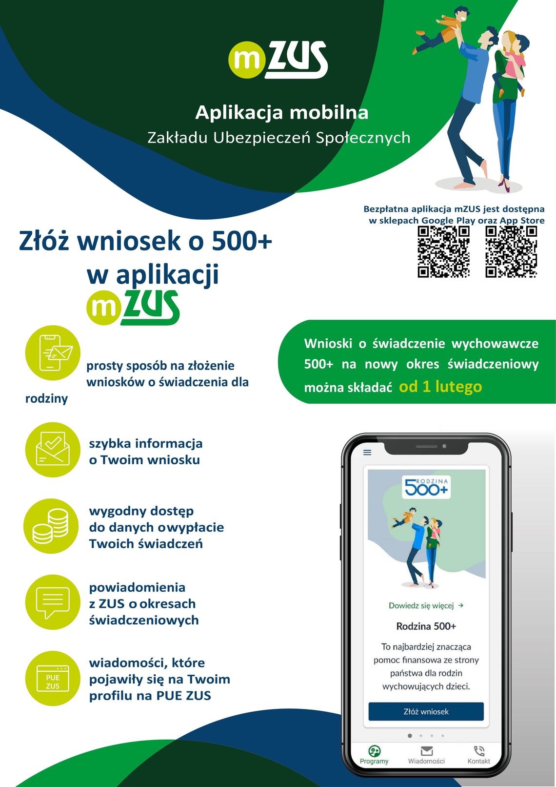 Złóż wniosek o świadczenie wychowawcze 500+  Złóż wniosek o świadczenie wychowawcze 500+