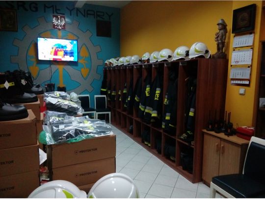 Uzbrojenie osobiste dla strażaków OSP Gminy Młynary Uzbrojenie osobiste dla strażaków OSP Gminy Młynary